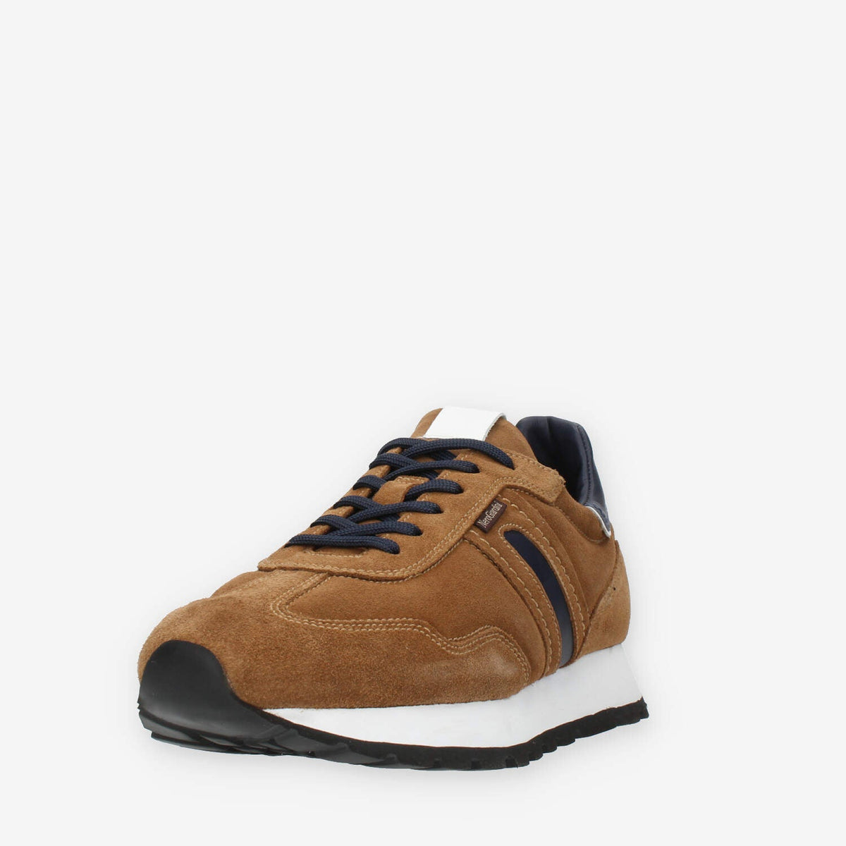 Nero Giardini Sneakers da uomo cuoio e blu
