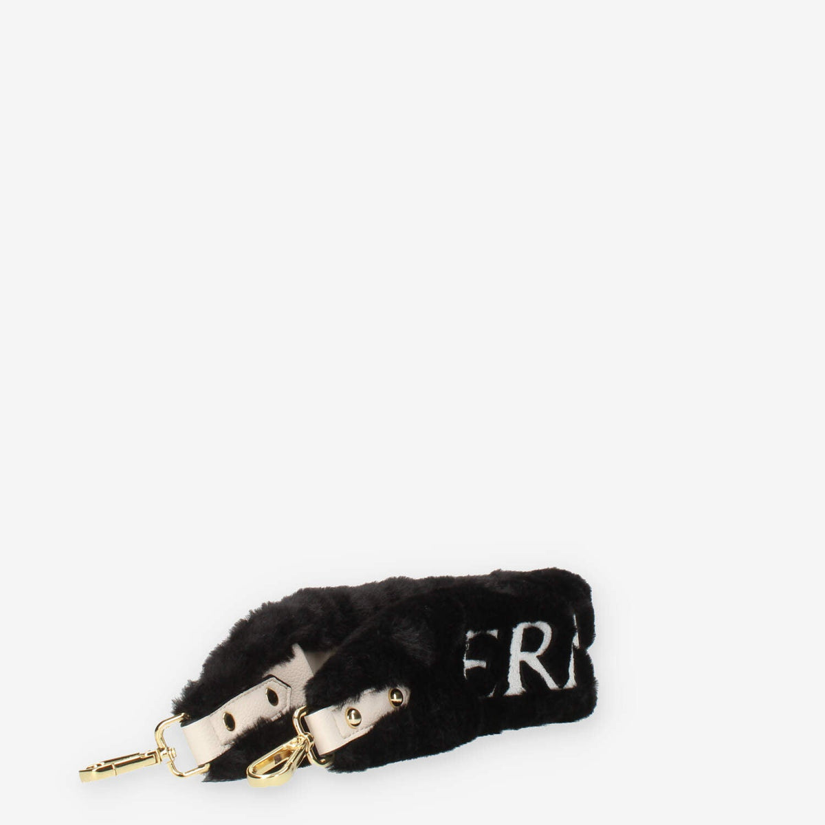 ERMANNO FIRENZE Ermanno Scervino Tracolla Fur Natasha nera e beige
