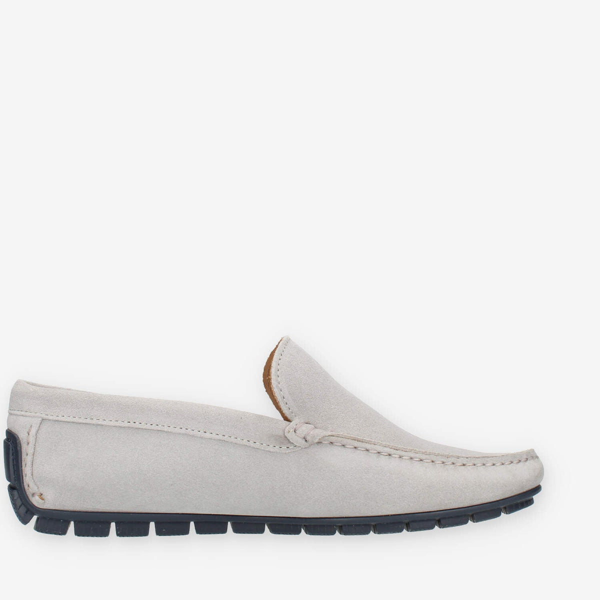Harmont & Blaine Mocassini grigi in camoscio