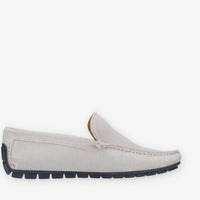 Harmont & Blaine Mocassini grigi in camoscio