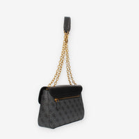 Guess Rossana Borsa a tracolla logata grigio e nero