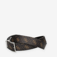 Guess Vezzola Cintura logata marrone da uomo