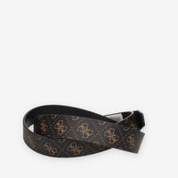 Guess Vezzola Cintura logata marrone da uomo