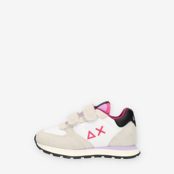 Sun 68 Girl's Ally Solid (Baby) Sneakers bianche da bimba