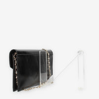 Guess Ever Mini Pochette in vernice nera