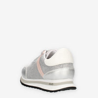 Liu Jo Wonder 501 Sneakers da donna argento glitterate