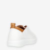 Alexander Smith Wembley Sneakers bianche e cuoio da uomo