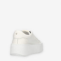 Ed Parrish Eva Sneakers da donna bianche con fondo platform