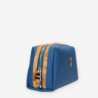 Alviero Martini Prima Classe Beauty case medio blu e Geo Classic