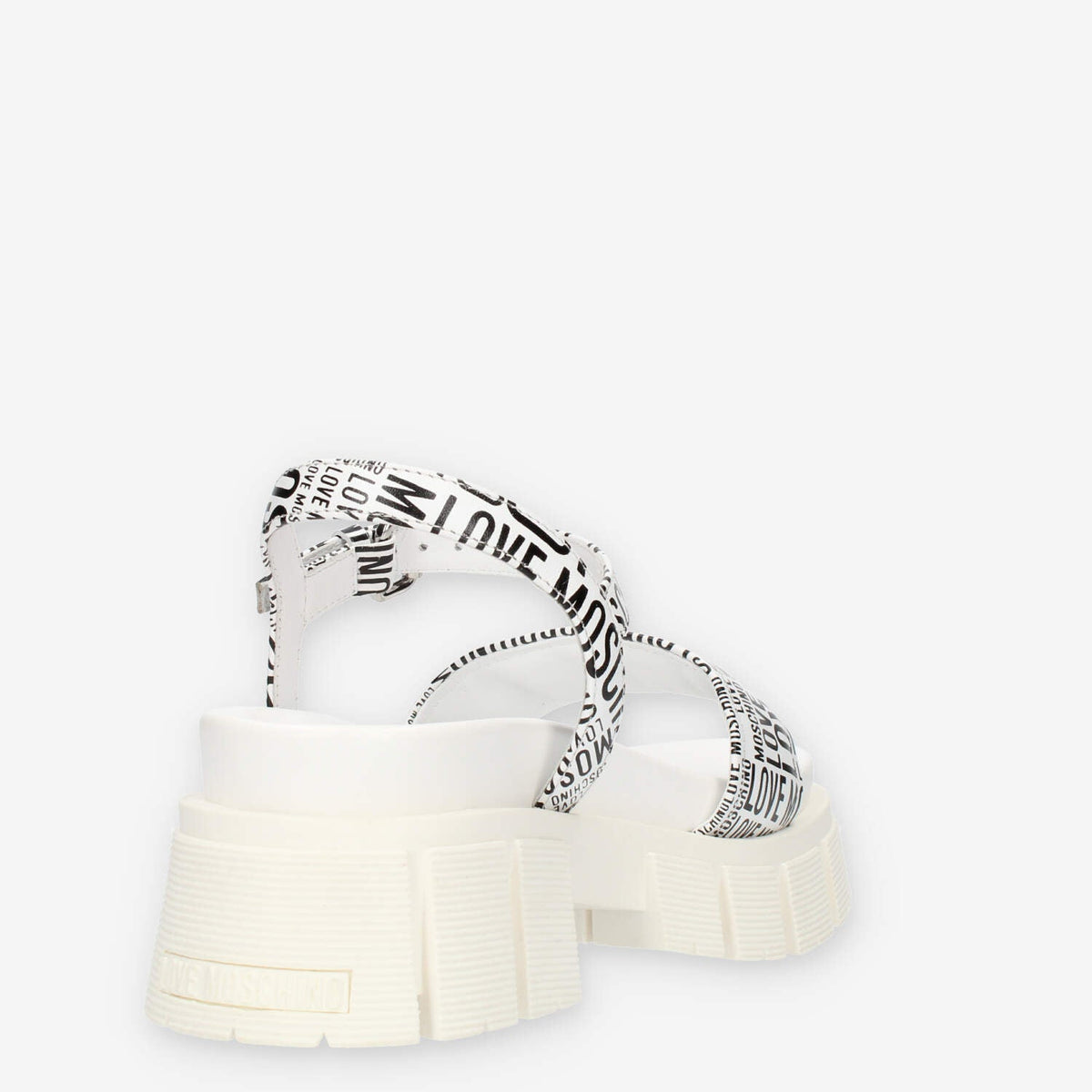 Love Moschino Sandali con Plateau bianche