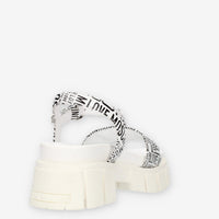 Love Moschino Sandali con Plateau bianche