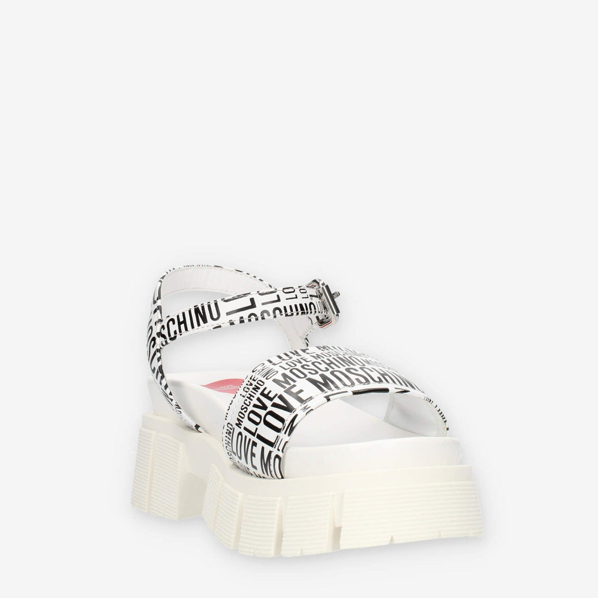 Love Moschino Sandali con Plateau bianche