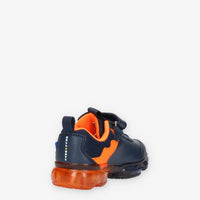 Bull Boys Allosauro Sneakers blu da bimbo con luci