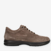 Igi&co Sneakers taupe da uomo in camoscio