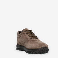 Igi&co Sneakers taupe da uomo in camoscio