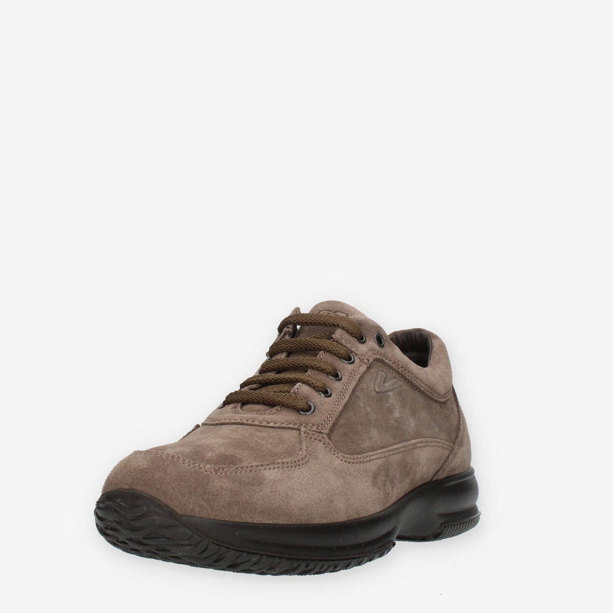 Igi&co Sneakers taupe da uomo in camoscio