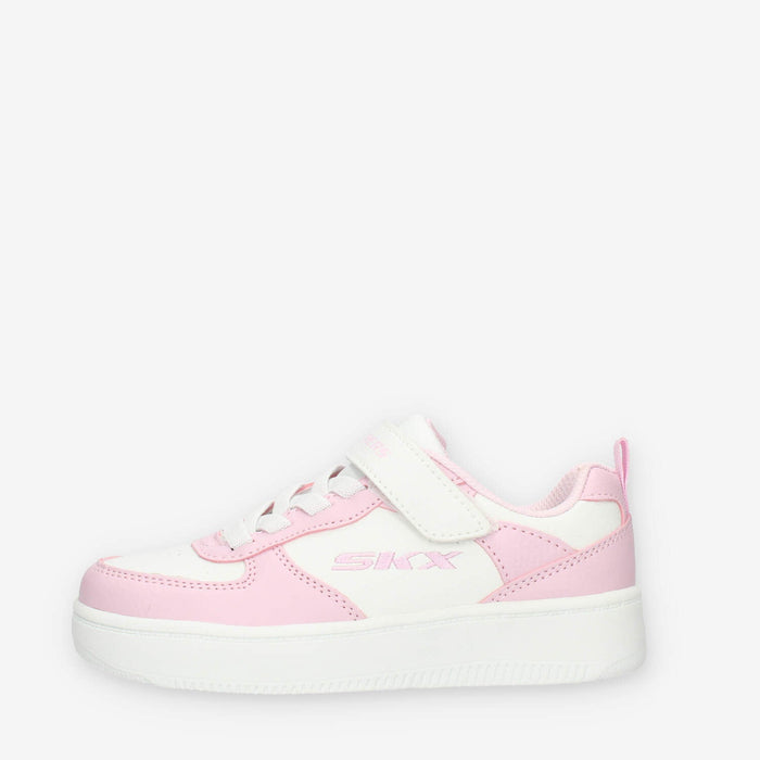 Skechers Sport Court 92 Sneakers da bimba bianche e rosa