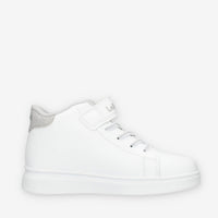 Lelli Kelly Mille Stelle Mid Sneakers alte bianche da bimba con paillettes
