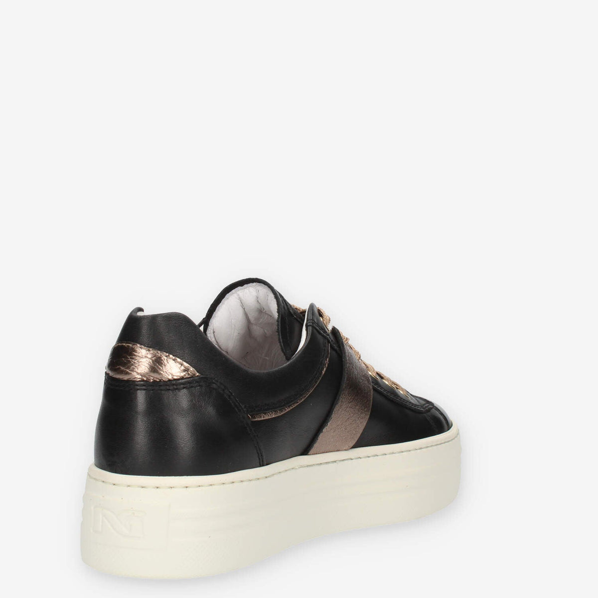 Nero Giardini Sneakers da donna nere e bronzo
