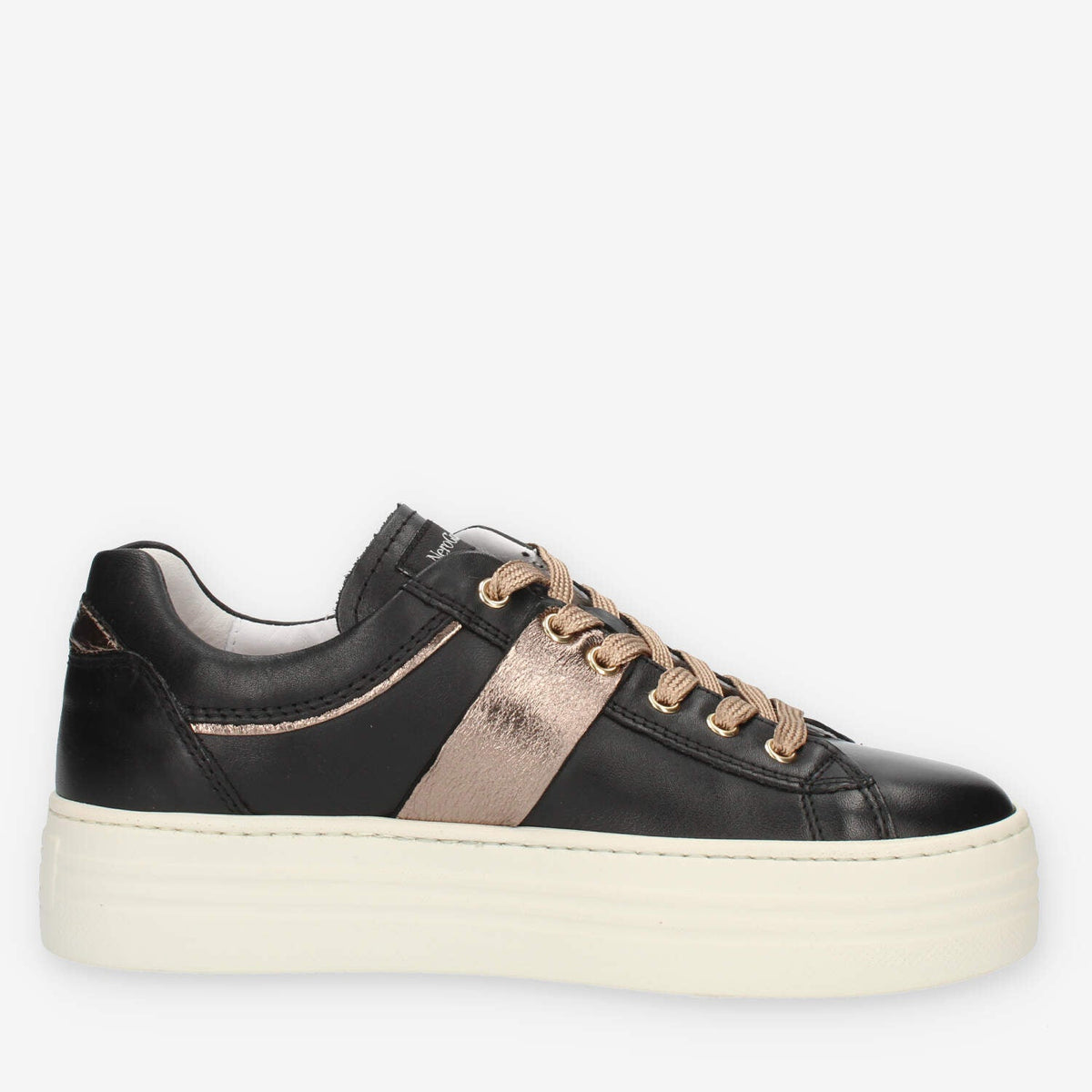 Nero Giardini Sneakers da donna nere e bronzo