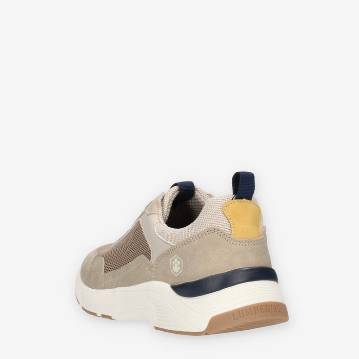 Lumberjack Travis Sneakers da uomo beige