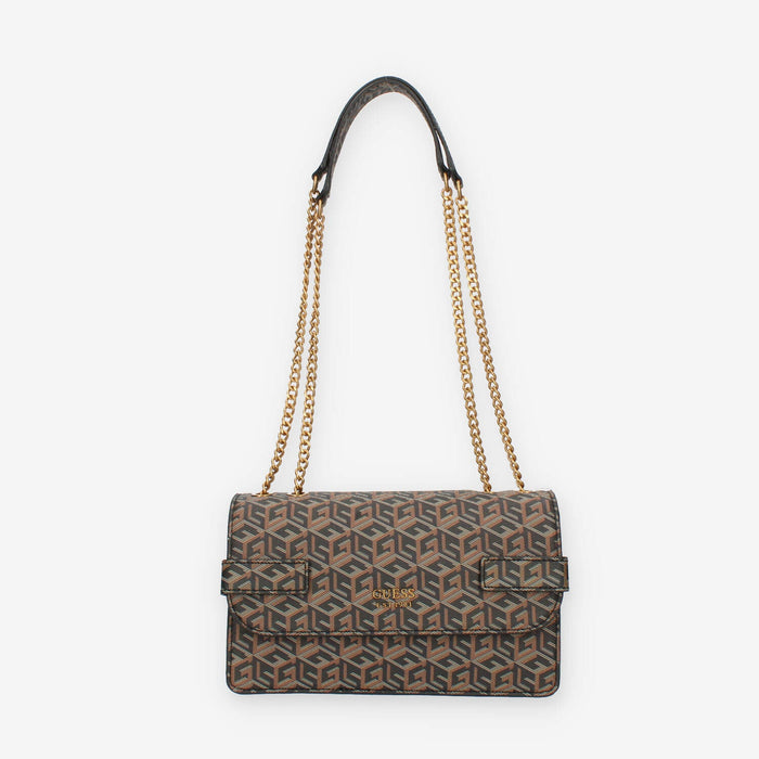 Guess Atene Borsetta a tracolla nera logata