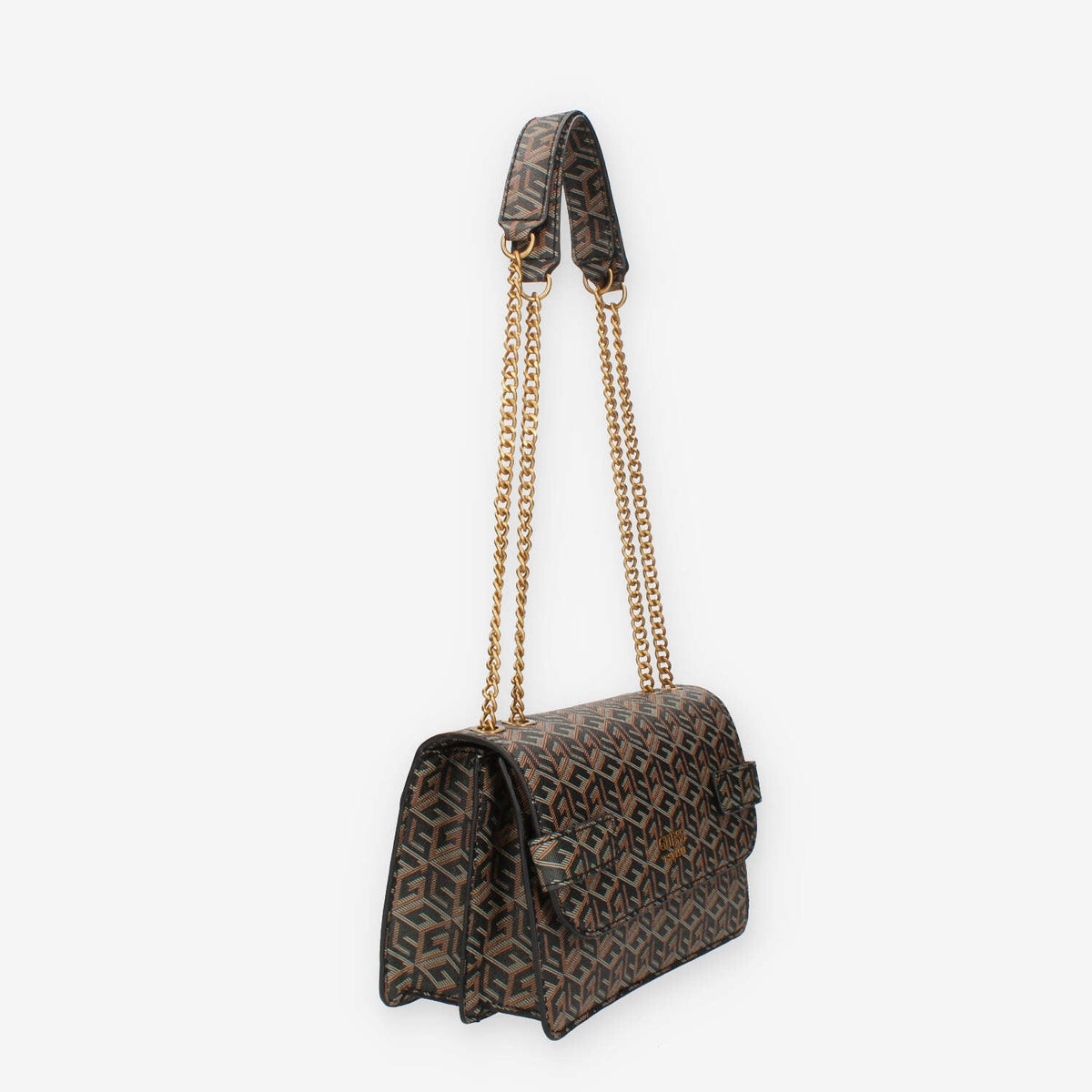 Guess Atene Borsetta a tracolla nera logata
