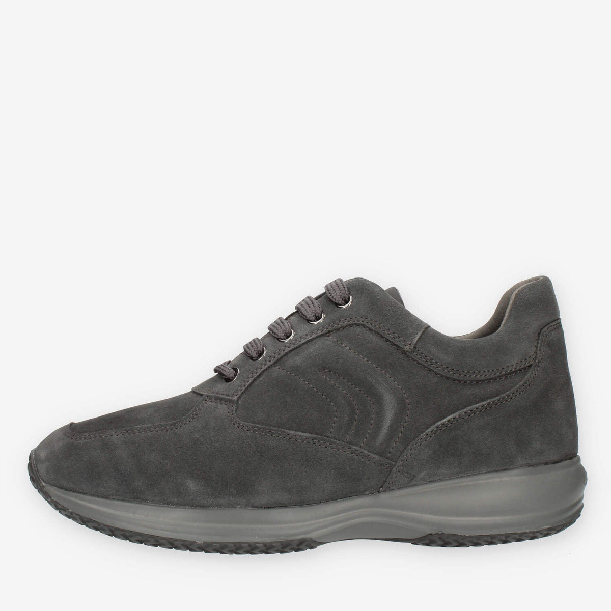Geox Happy Sneakers scamosciate grigie da uomo