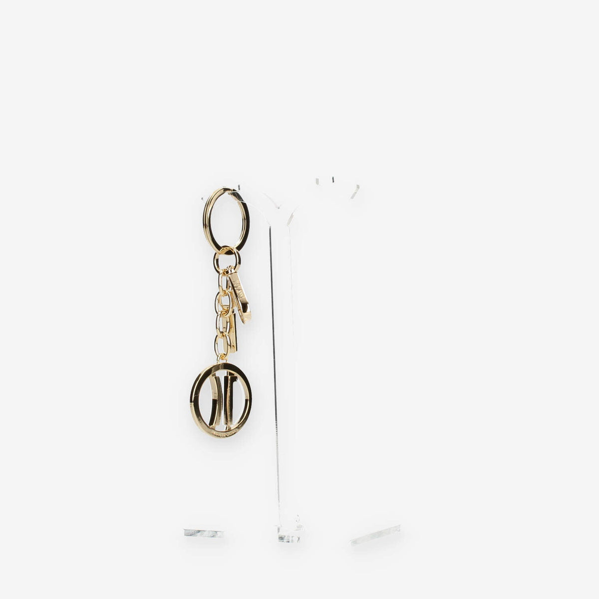 Alviero Martini Prima Classe Portachiavi Charm 1C avorio e oro