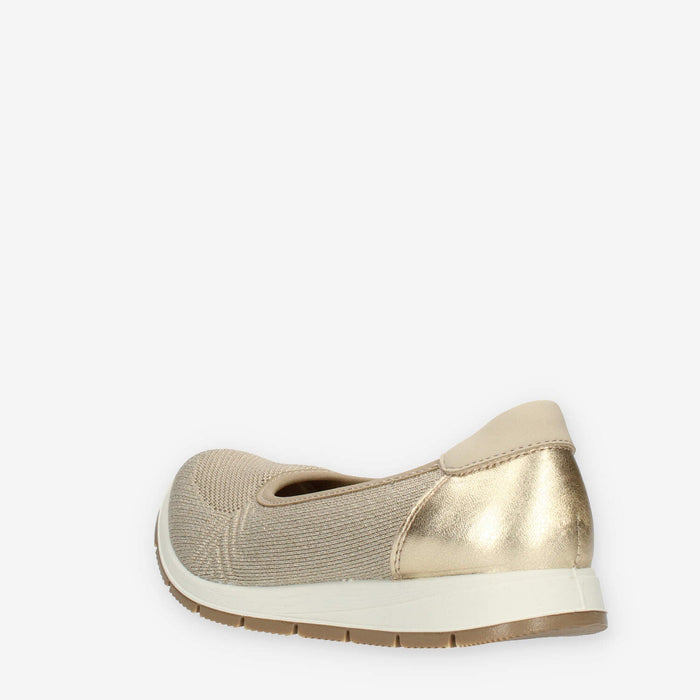 Enval Soft Slip on beige da donna