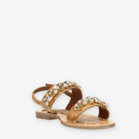 Alviero Martini Prima Classe Sandali bassi Geo Classic con pietre