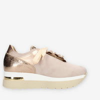 Comart Sneakers nudo da donna con applicazioni in tinta