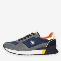 Lumberjack Wilson Sneakers grigie e blu da uomo