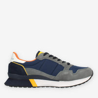 Lumberjack Wilson Sneakers grigie e blu da uomo