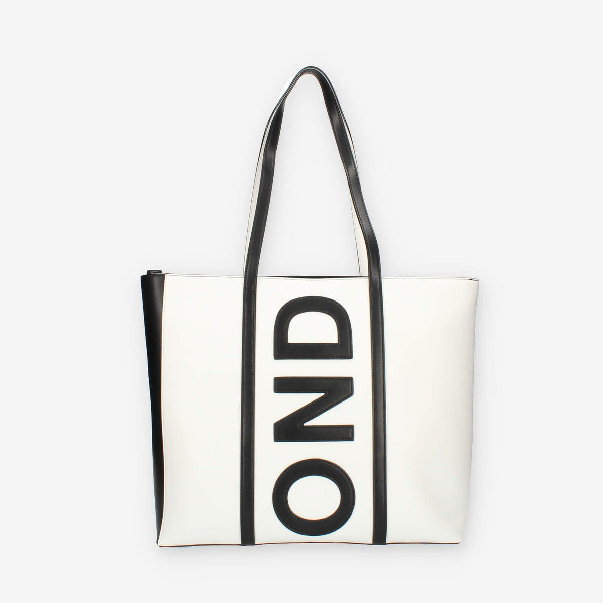 John Richmond Borsa Shopping bianca e nera