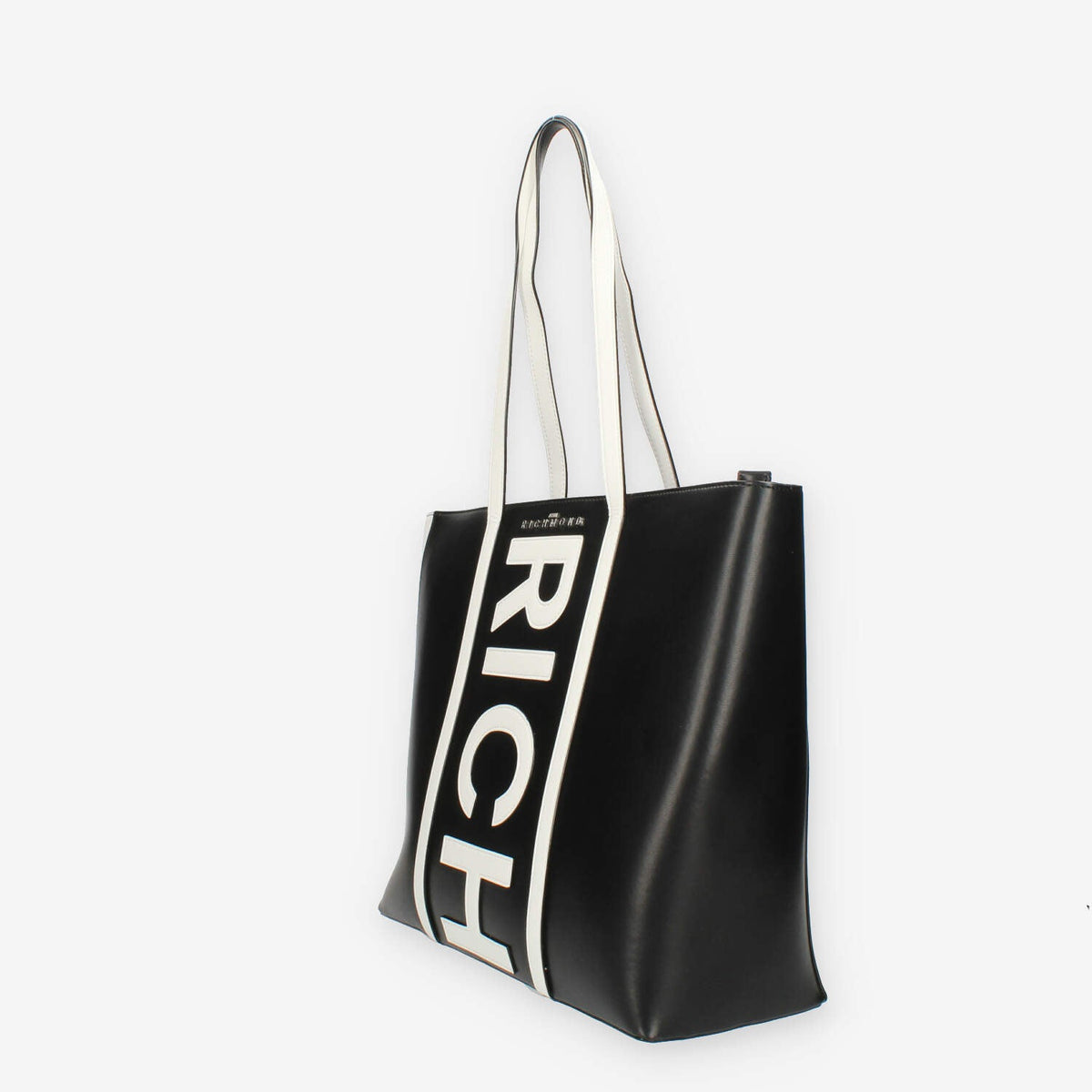 John Richmond Borsa Shopping bianca e nera