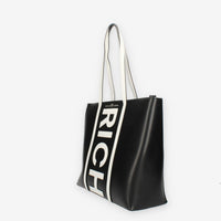 John Richmond Borsa Shopping bianca e nera