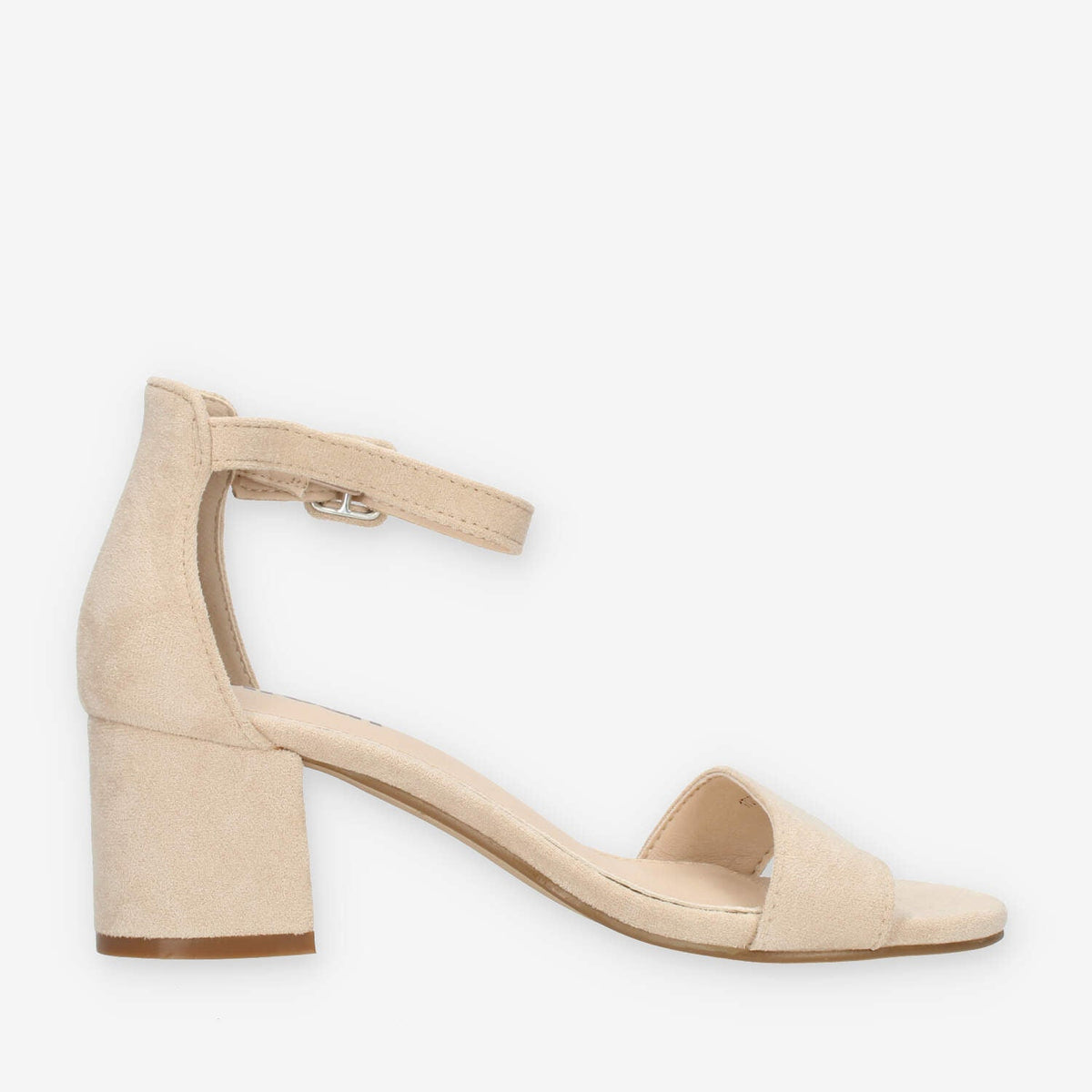 Refresh Sandali beige da donna con tacco
