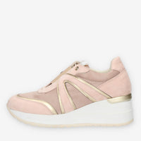 Melluso Marika P Slip on rosa con zeppa