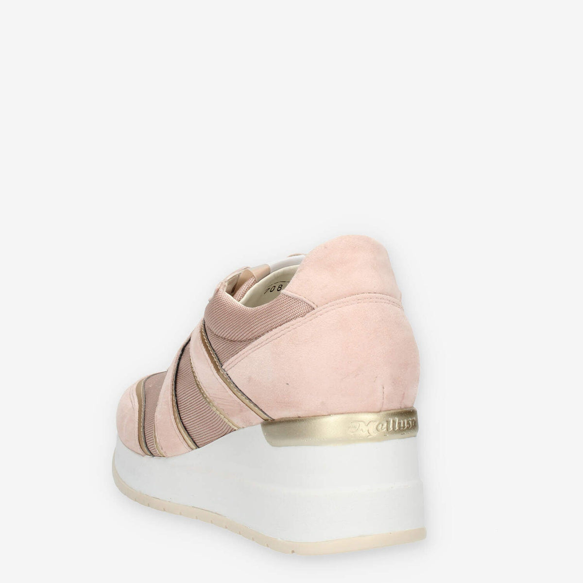 Melluso Marika P Slip on rosa con zeppa