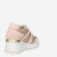 Melluso Marika P Slip on rosa con zeppa