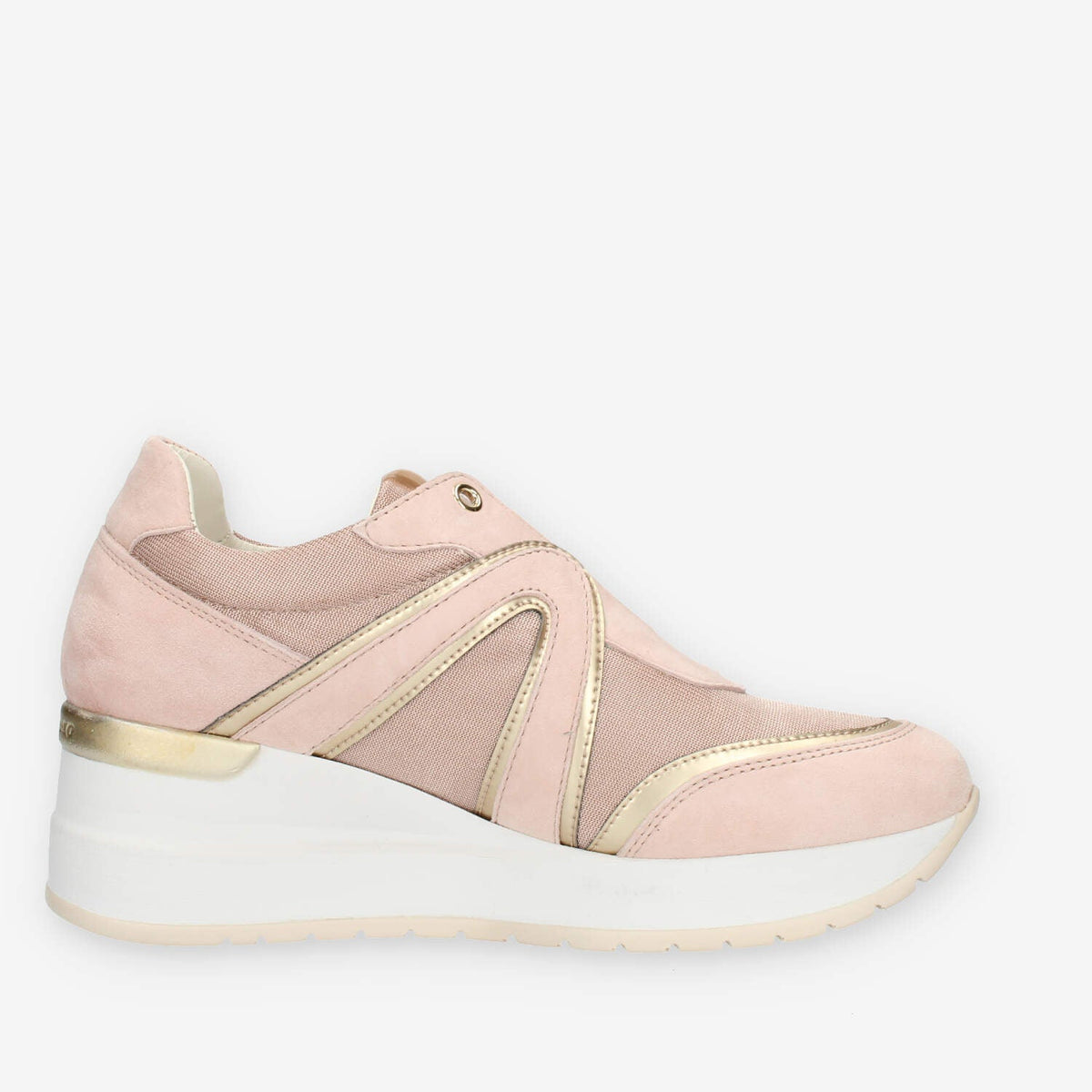 Melluso Marika P Slip on rosa con zeppa