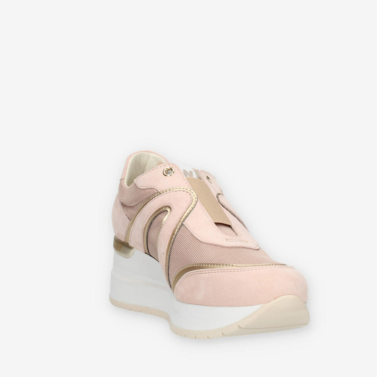 Melluso Marika P Slip on rosa con zeppa