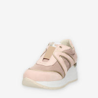 Melluso Marika P Slip on rosa con zeppa