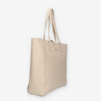 Nero Giardini Borsa beige modello shopping in pelle