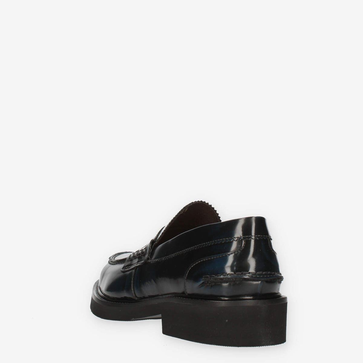 Exton Mocassini blu da uomo modello college