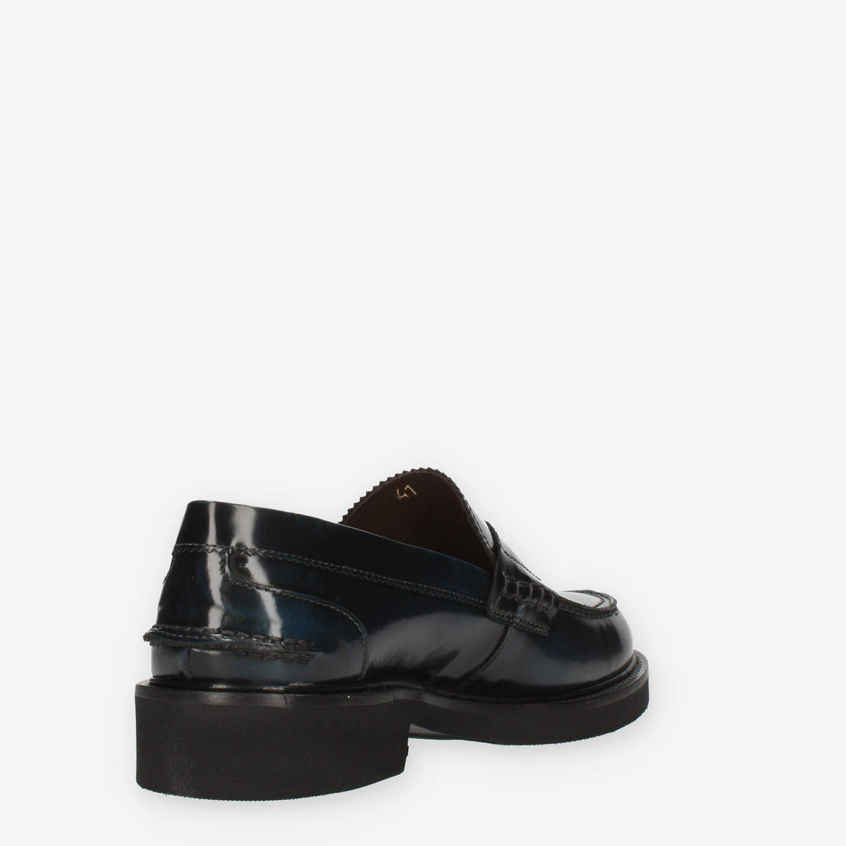 Exton Mocassini blu da uomo modello college