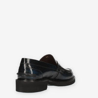 Exton Mocassini blu da uomo modello college