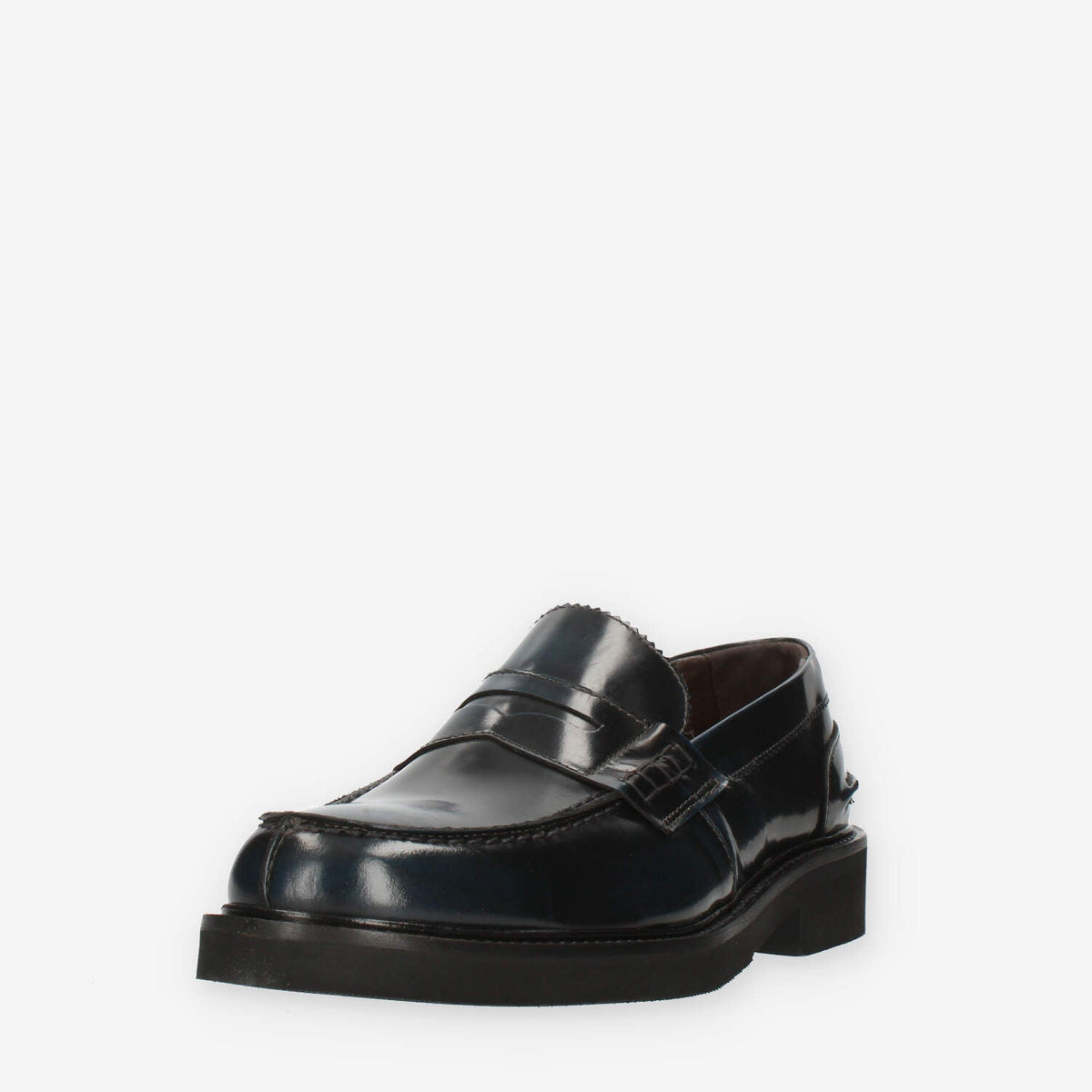 Exton Mocassini blu da uomo modello college