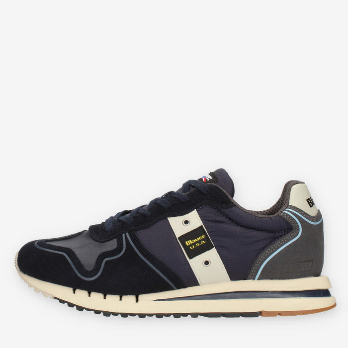 Blauer Quartz Sneakers da uomo blu e grigie